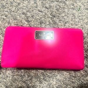 HOT pink Kate spade ♠️ wallet